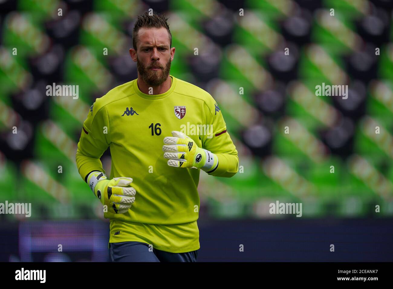 METZ, FRANCE - AUGUST 30: Alexandre Oukidja of Metz before the match  between FC Metz and AS Monaco on August 30, 2020 in Metz, The Netherlands.  *** Local Caption *** Alexandre Oukidja Stock Photo - Alamy