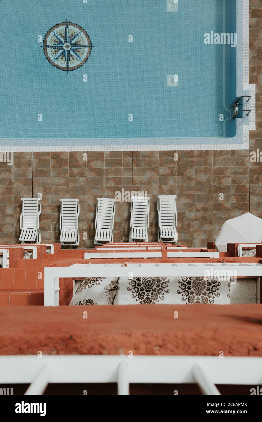 View from pool deck hi-res stock photography and images - Alamy