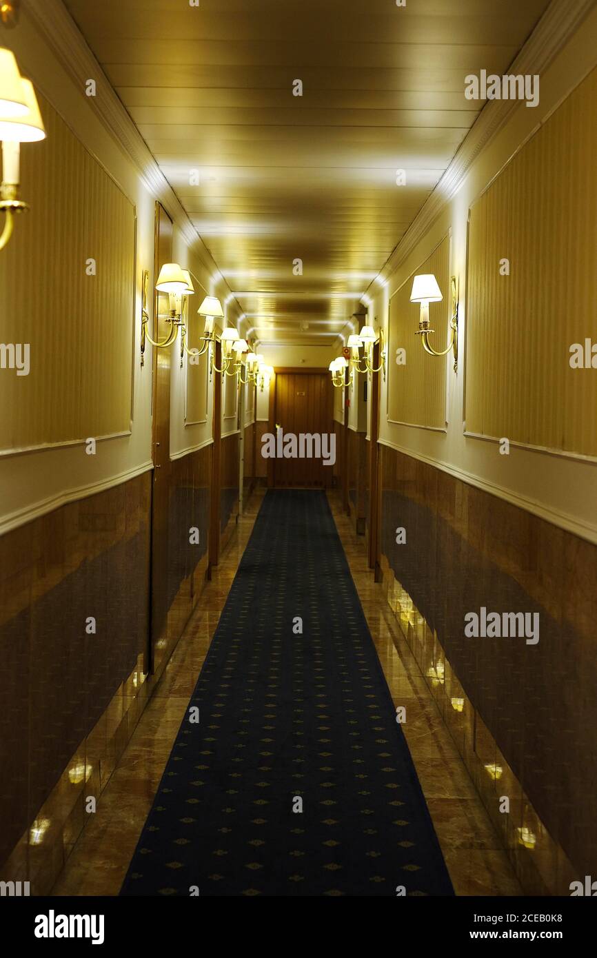 Hotel corridor las vegas hi-res stock photography and images - Alamy