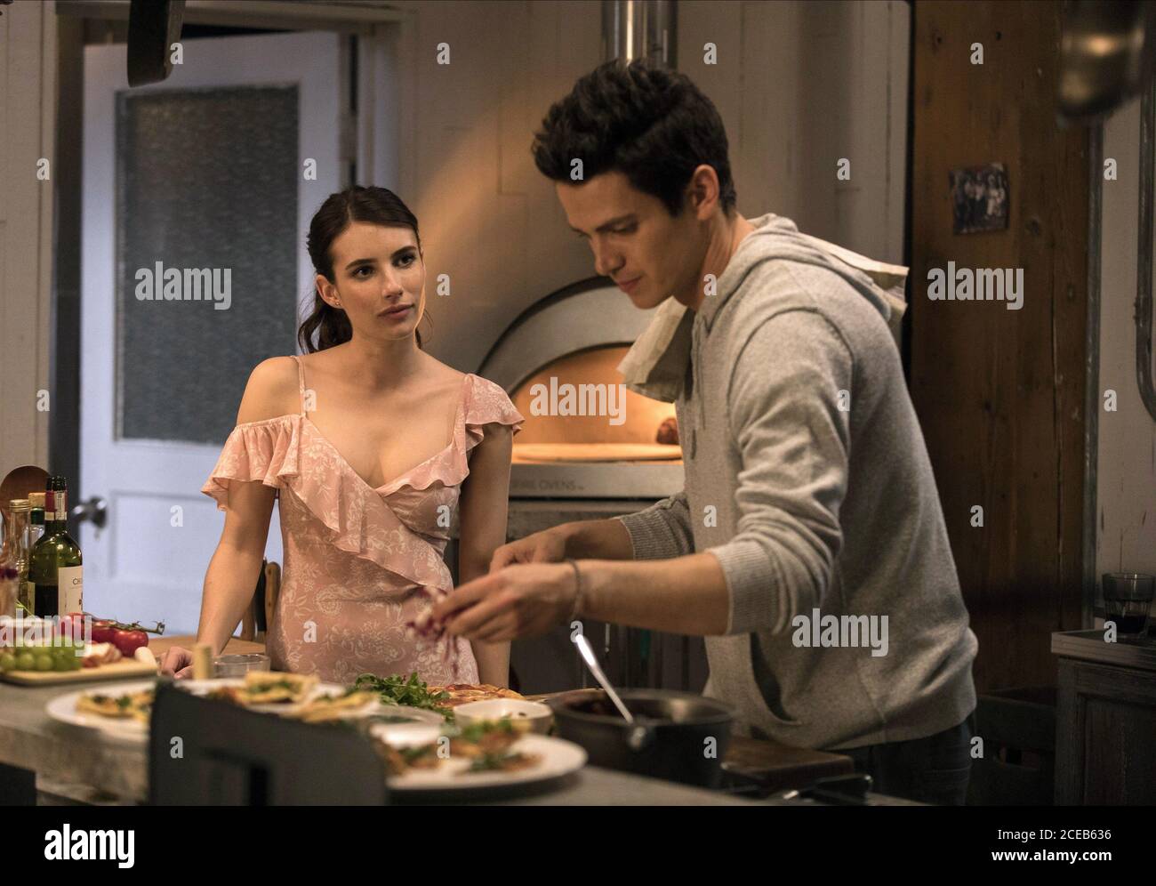 Emma Roberts Hayden Christensen Little Italy 18 Stock Photo Alamy
