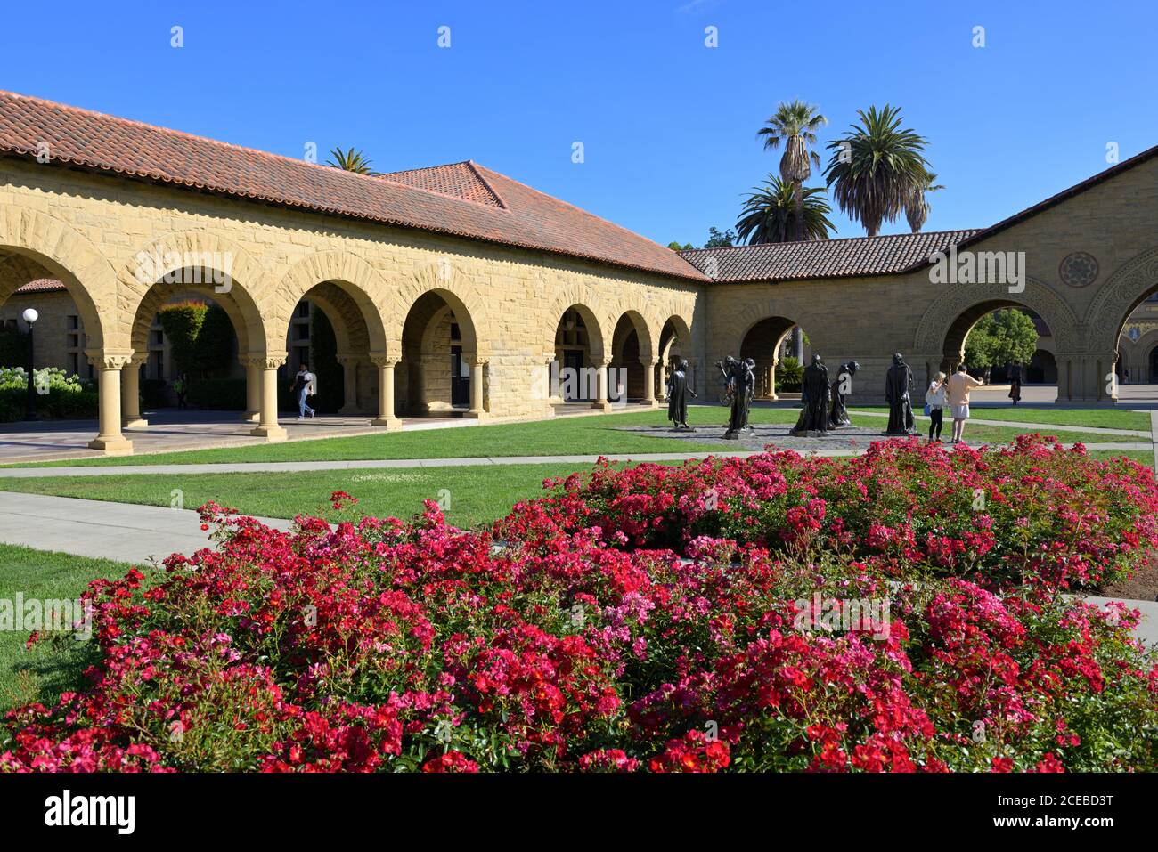 The Stanford University campus, Stanford CA Stock Photo Alamy