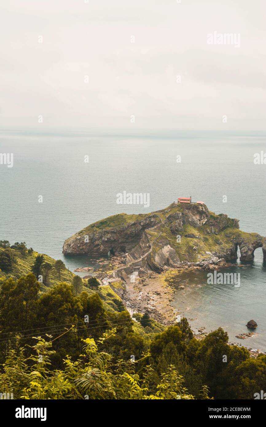 Observing view green island in hi-res stock photography and images - Alamy