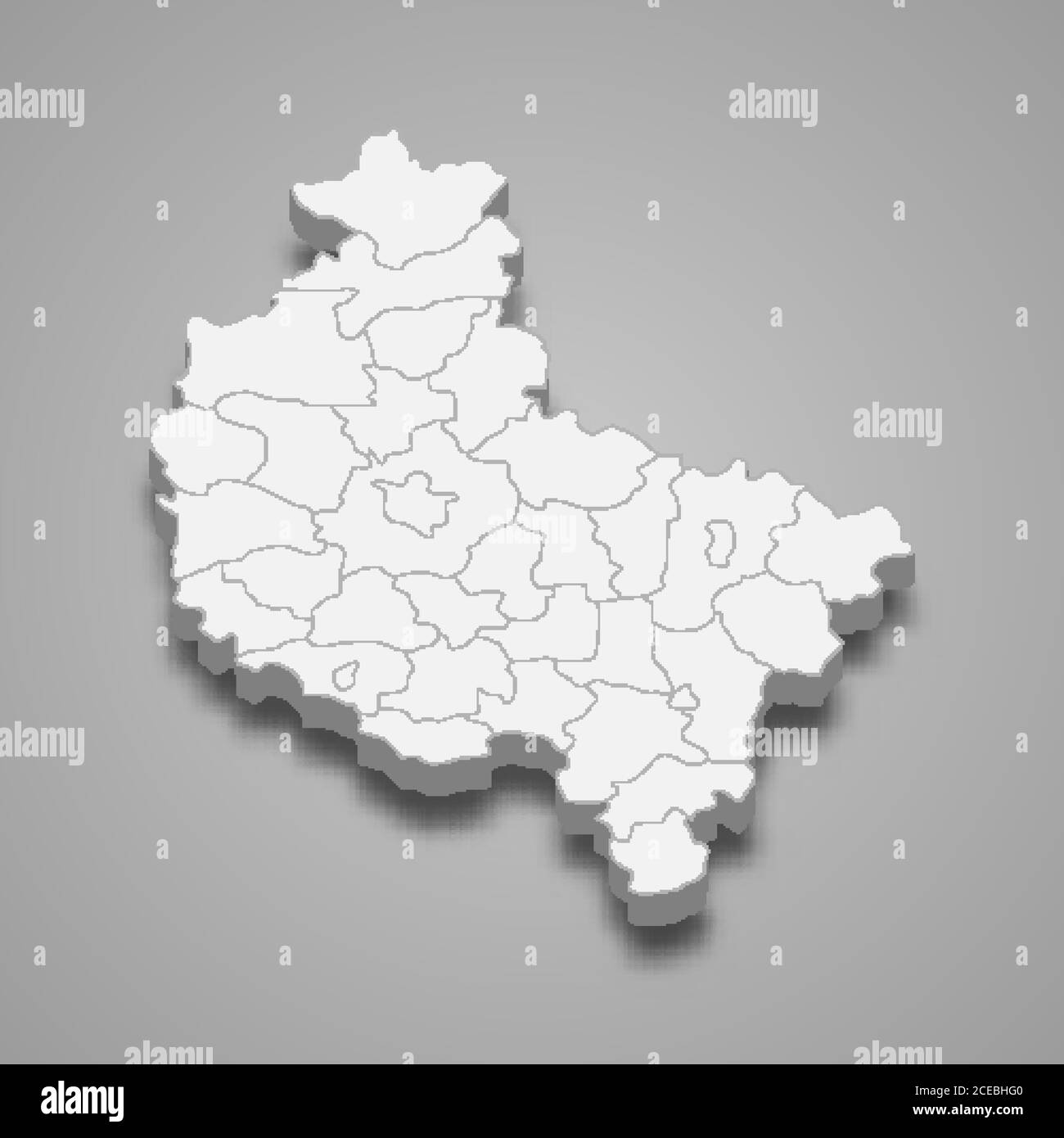 Map of the poland hi-res stock photography and images - Alamy