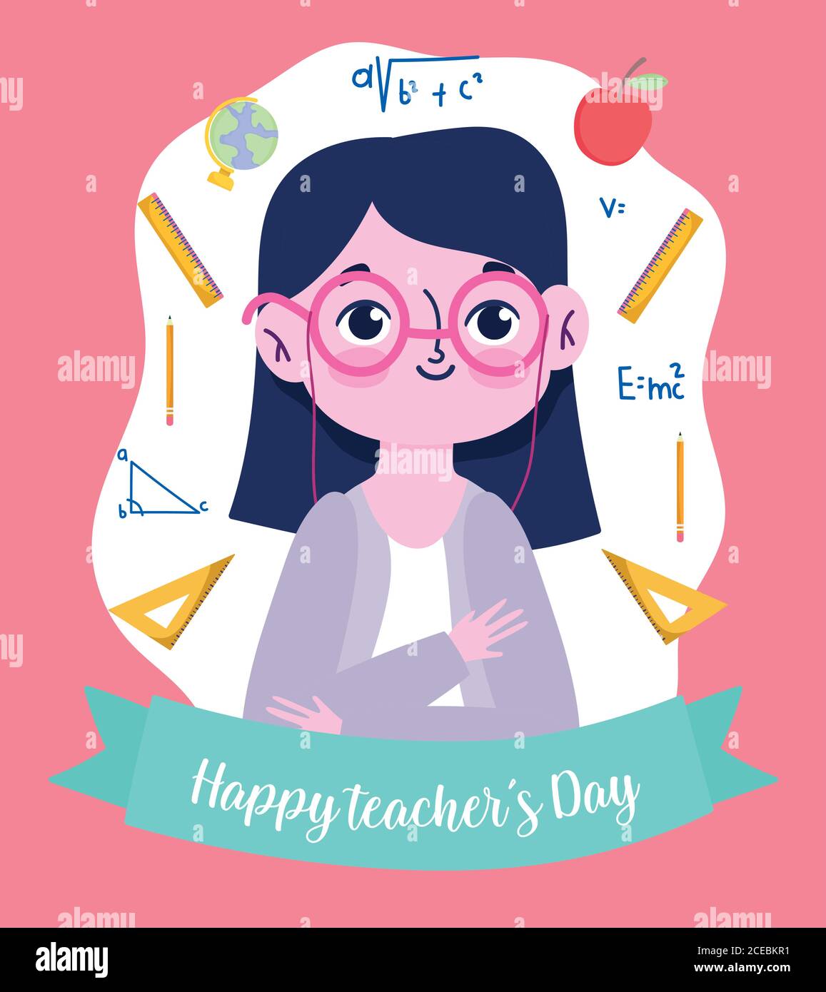 happy teachers day, teacher with glasses and supplies school cartoon vector illustration Stock Vector Image & Art - Alamy happy teachers day, teacher with glasses and supplies school cartoon vector illustration Stock Vector Image & Art - Alamy