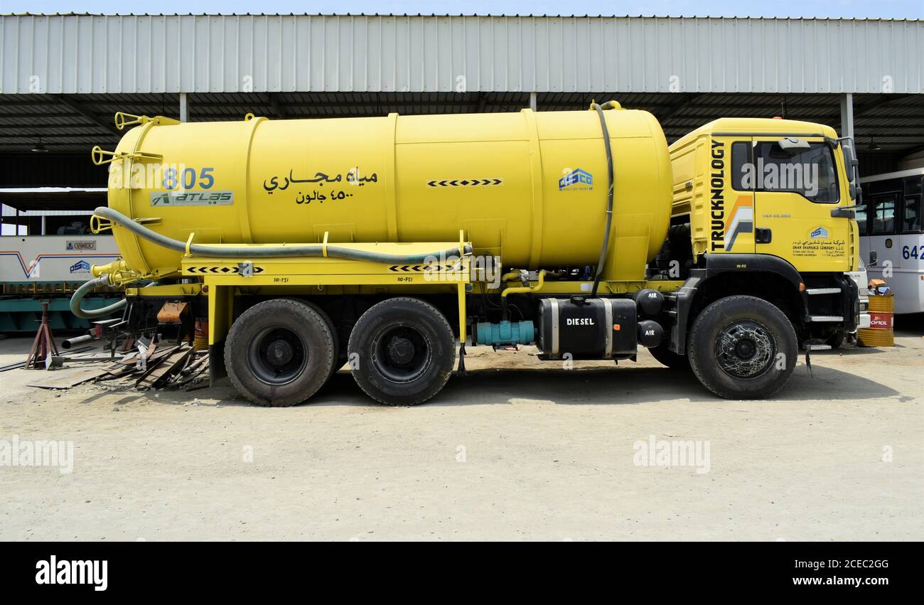 Heavy vehicle in the automobile Muscat, oman Stock Photo Alamy