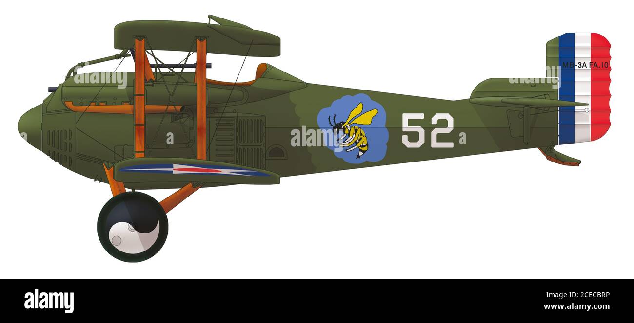 Thomas-Morse MB-3 of the 43rd School Squadron United States Army Air Service, Kelly Field, Texas, 1925 Stock Photo