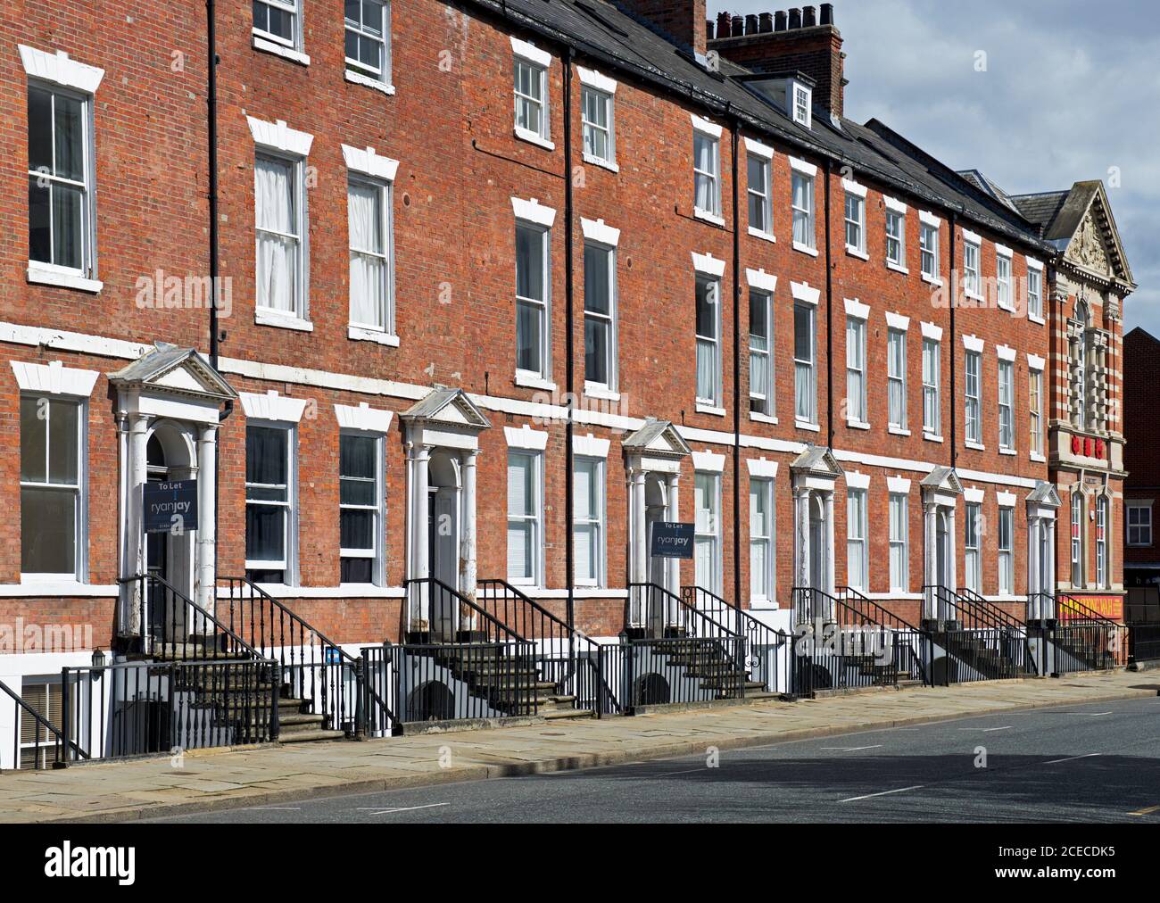houses in Albion Street, Hull, Humberside, East Yorkshire