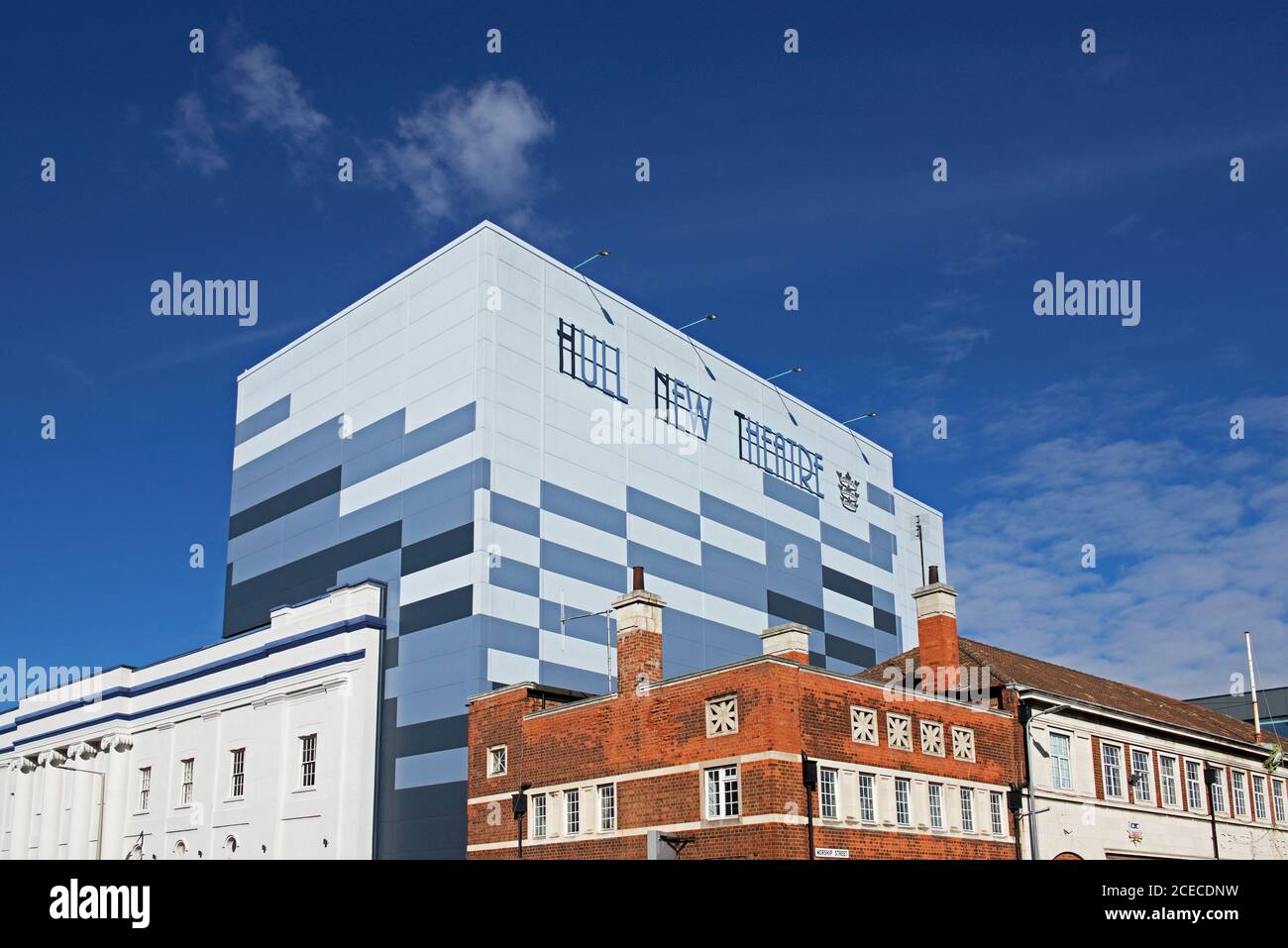 A photo of a theatre in Hull, representing the concept of contractual agreements in various aspects of life, including the Braydon Fisher contract
