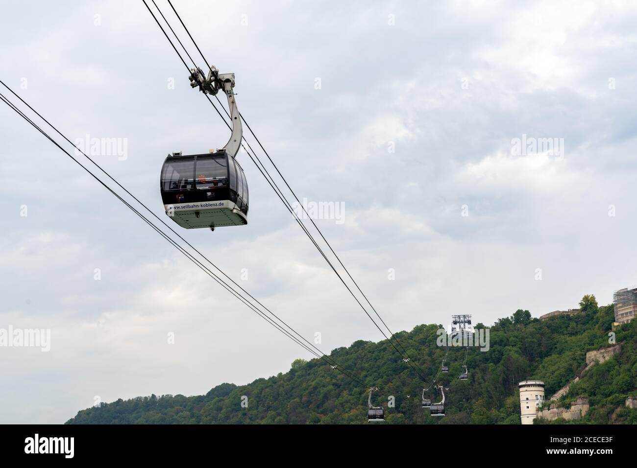 Koblenz Germany Cable Car High Resolution Stock Photography and Images