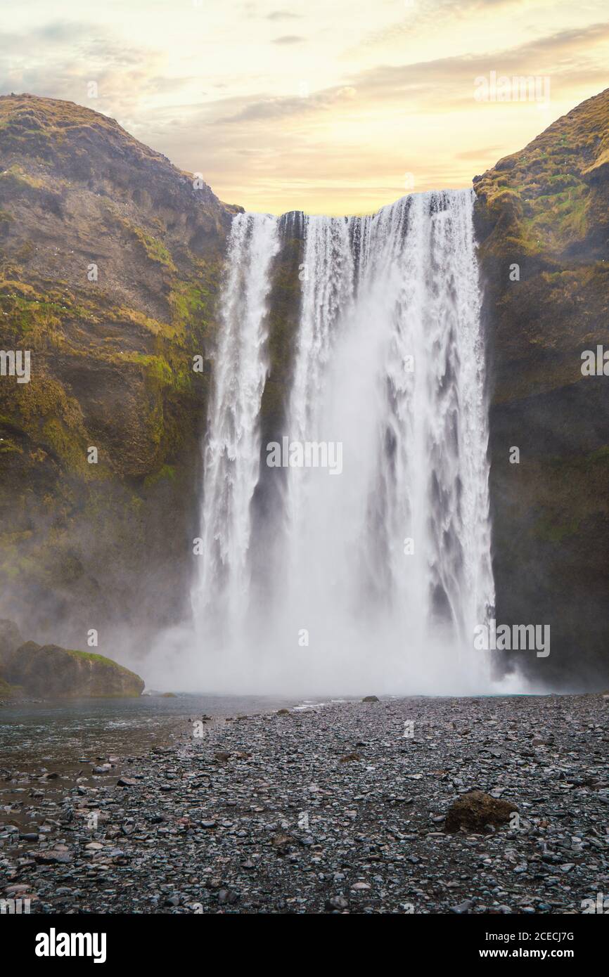 Waterfall landscape hi-res stock photography and images - Alamy