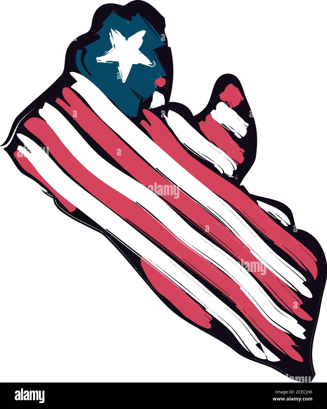 Liberia map flag Stock Vector Image & Art - Alamy