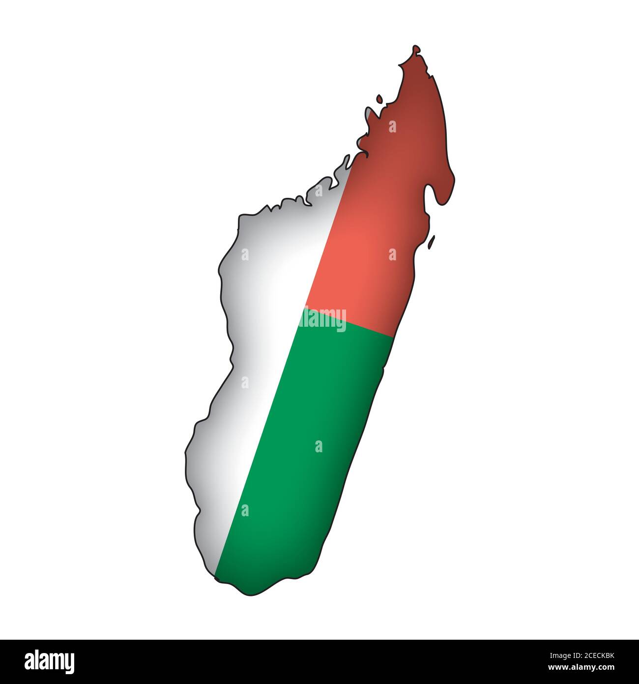 madagascar-map-flag-stock-vector-image-art-alamy