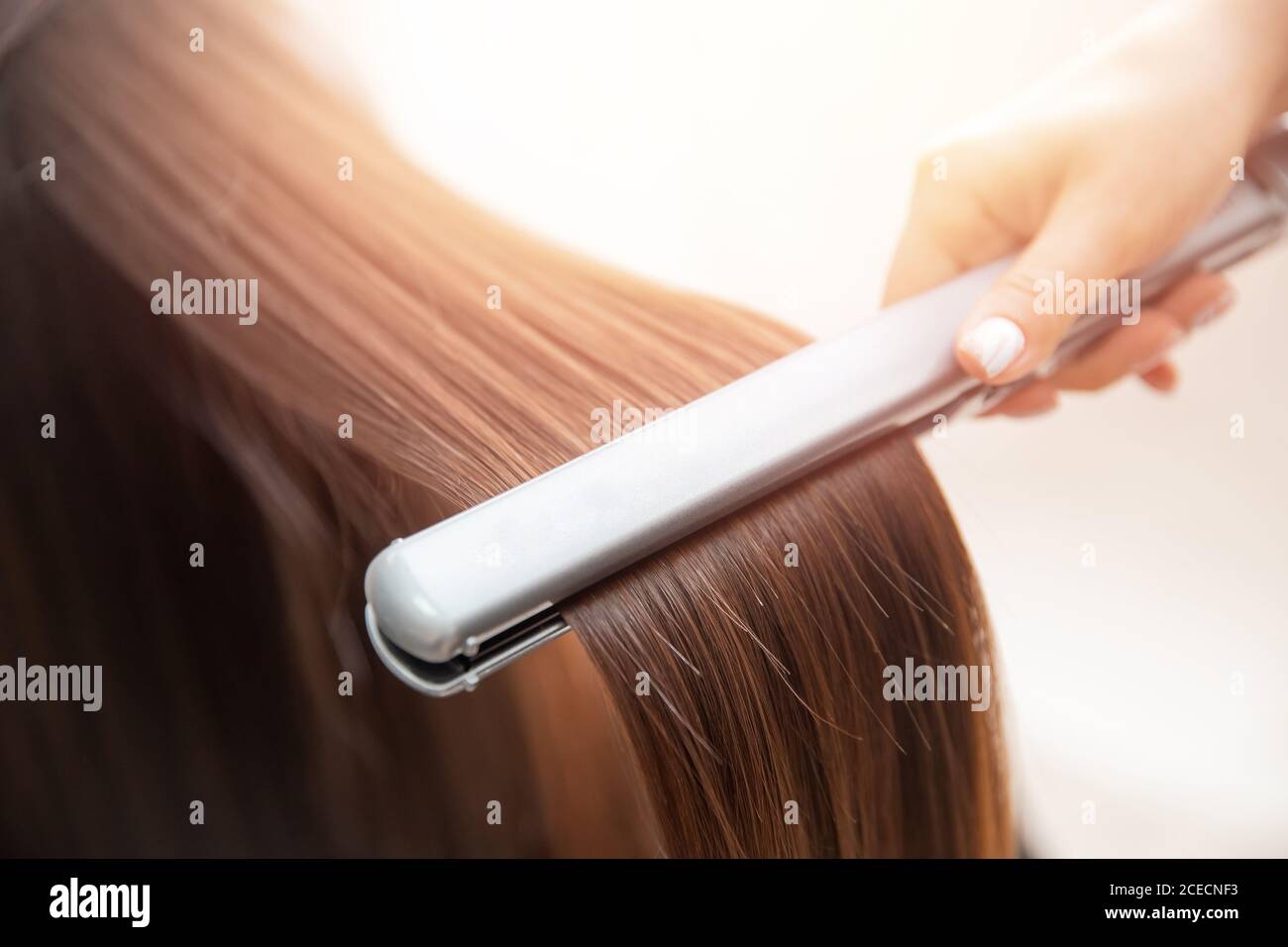 Concept lamination, lifting. Keratin recovery hair and protein