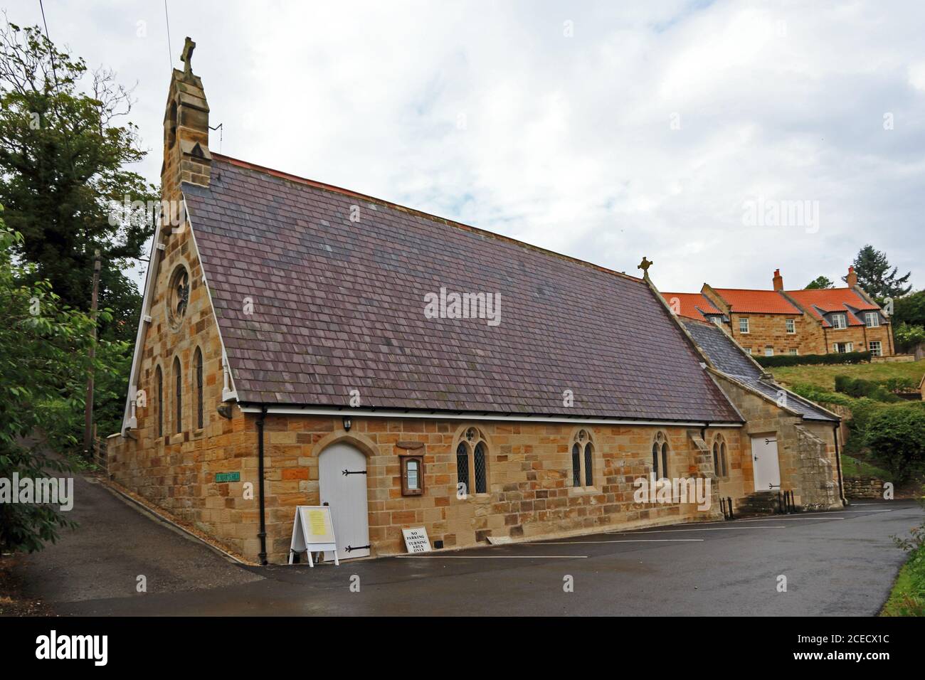 St Mary's church, Sandsend Stock Photo
