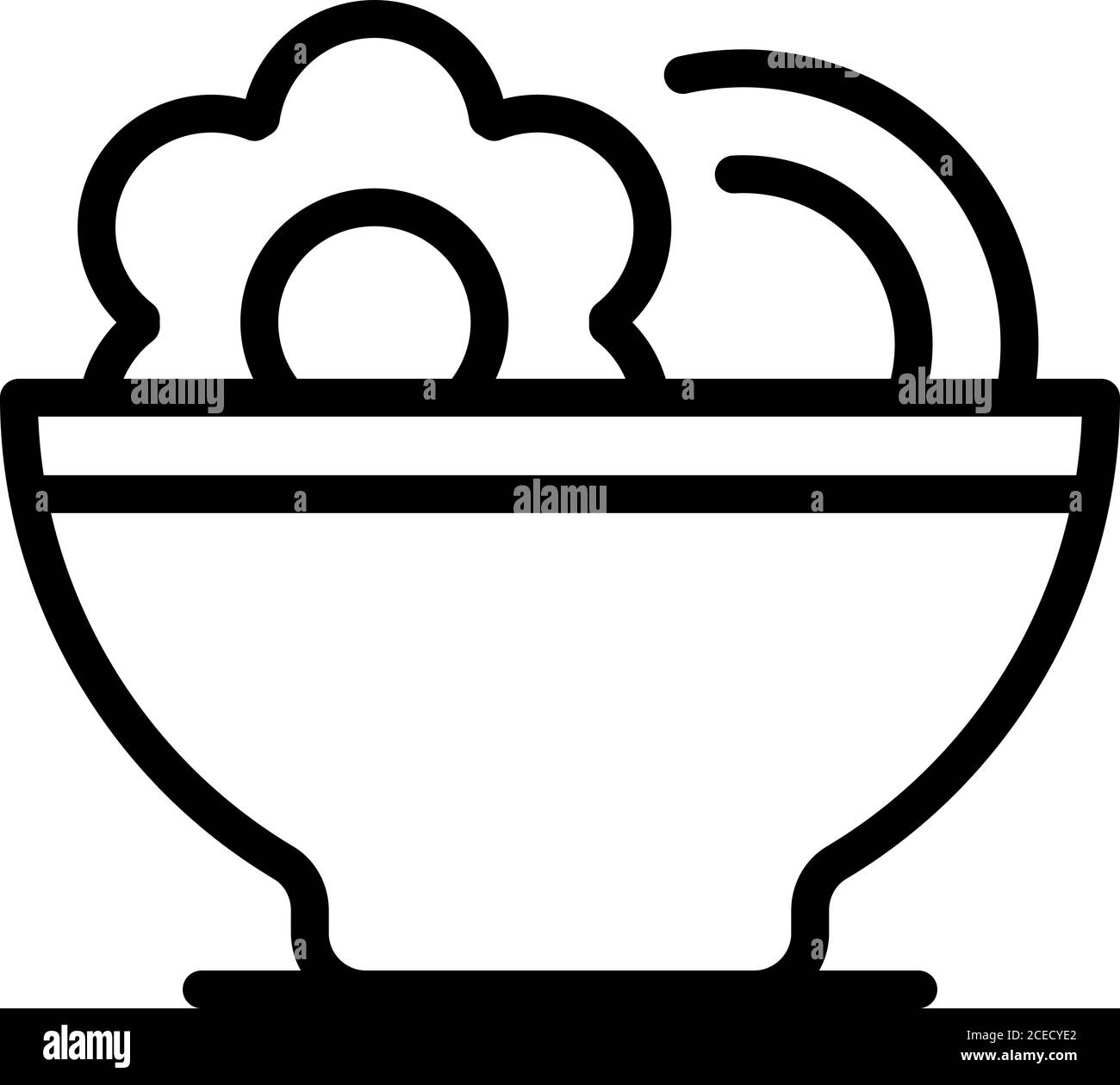 Essential oils icon, outline style Stock Vector
