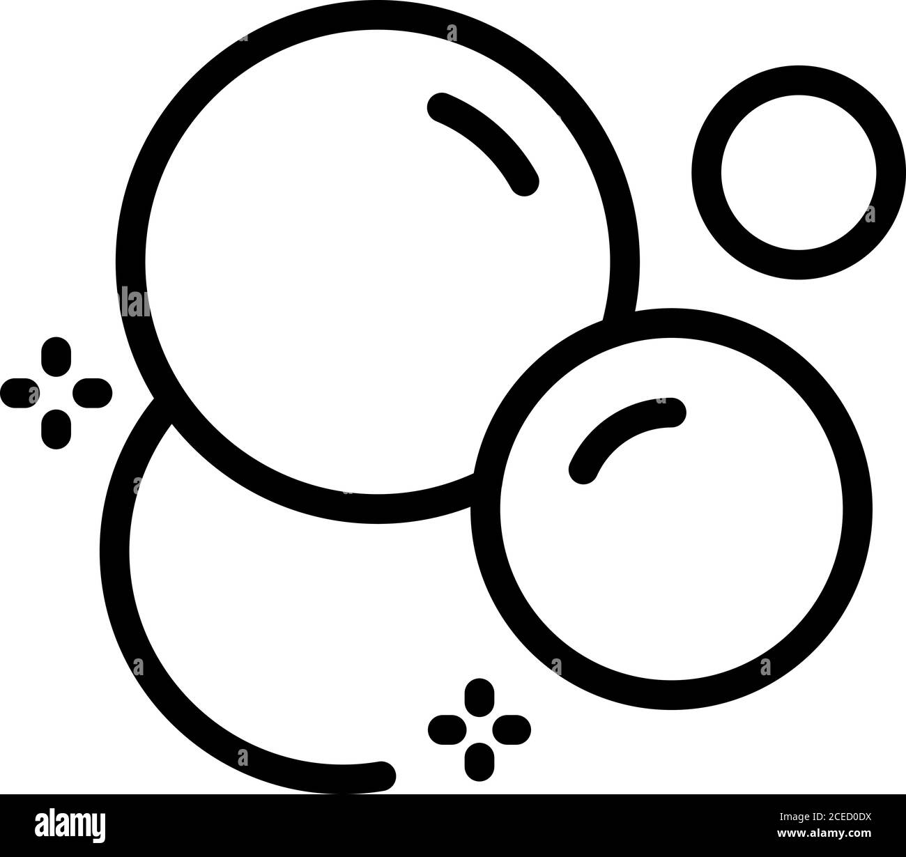 Bubbles Clip Art Black And White