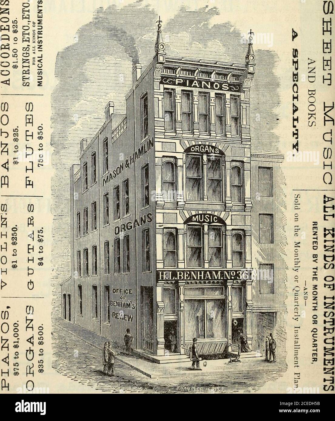 . Polk's Indianapolis (Marion County, Ind.) city directory, 1878. BUILDER, AND DEALER IN LUMBER, Lath, Shingles, Sash., Doors, Blinds, CedarPosts, Plate Glass, Etc., I 94 and 96 FORT WAYNE AVE., INDIANAPOLIS, IND. 88 cMENBAMS-s MUSIC 1 PUBLISHING HOUSE 36 EAST WASHINGTON STREET, I1TDIA.ITafolis, iitd. N. BAND INSTRUMENTS, BRASS AND GERMAN SILVER AIiU STYX.ES. RFNHAWIQ RFVIFW THE BEST ADVERTISING MEDIUM, IJ Lai   Li t III O llL V I L f V As every cony contains valuable reading and $2 in Music$1.50 PER ANNUM. SINGLE NUMBERS, 15 CENTS. 89THIRTY-THIRD ANNUAL REPORT OF THE New-York Life Insuran Stock Photo