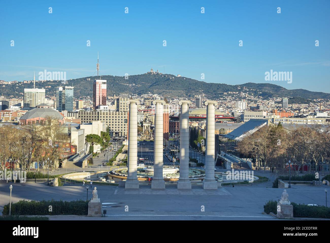 The city of Barcelona Stock Photo - Alamy