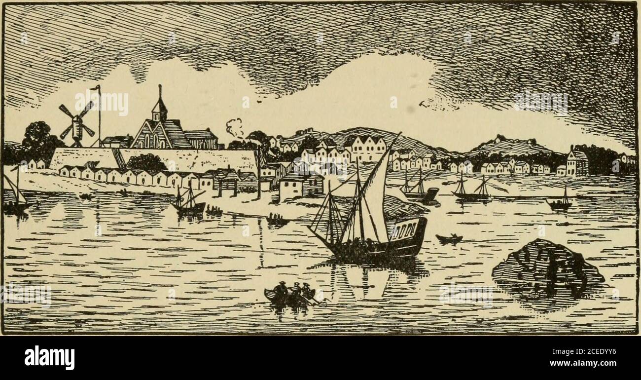 1664 new amsterdam hi res stock - Our Colonial History From The Discovery Of America To The Close Of The Revolution English Fleet Arriving At New Amsterdam Between Them The English King Charles Ii Thereforedetermined To Take Possession Of New Netherland He Gavethe Land To His Brother The Duke Of York A Small Fleet Of Warships Was Fitted Out And Sent To Attacknew Amsterdam In 1664 The British Fleet Arrived And Tookthe Dutch Completely By Surprise Governor Stuyvesant Atfirst Refused To Surrender And Tried Hard To Stir Up His Country Men To Fight But The Dutch Were Peace Loving And Would Not The Middle Colonies 1 2CEDYY6