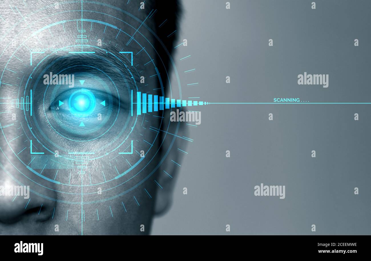 Retinal Security Scan Retinal scan hi-res stock photography and images - Alamy