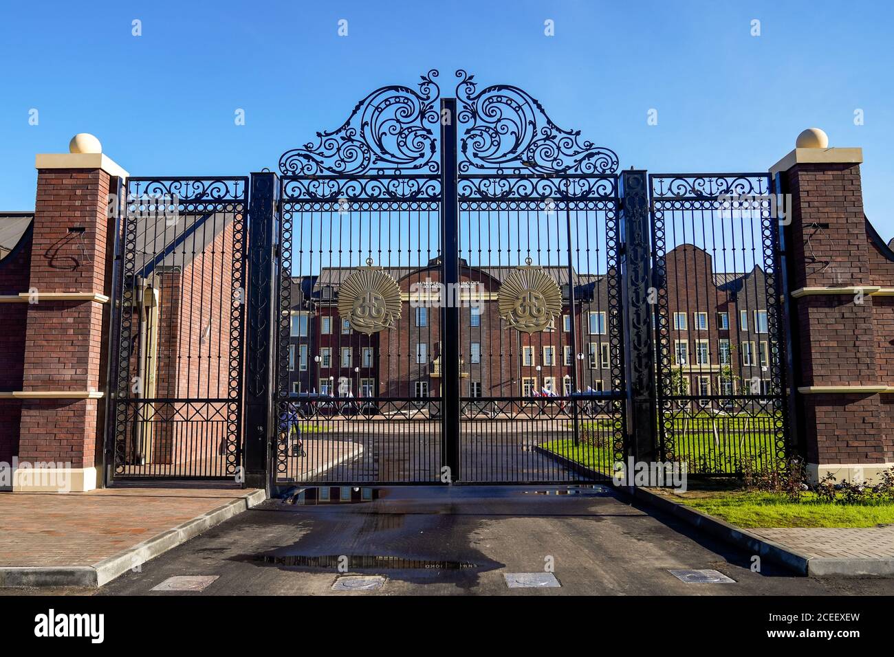 Kaliningrad, Russia. 1st Sep, 2020. The Kaliningrad Nakhimov Naval School on Knowledge Day. The Kaliningrad Nakhimov Naval School of the Russian Defense Ministry is a branch of the St Petersburg Nakhimov Naval School; it educates 560 cadets per year. Credit: Vitaly Nevar/TASS/Alamy Live News Stock Photo