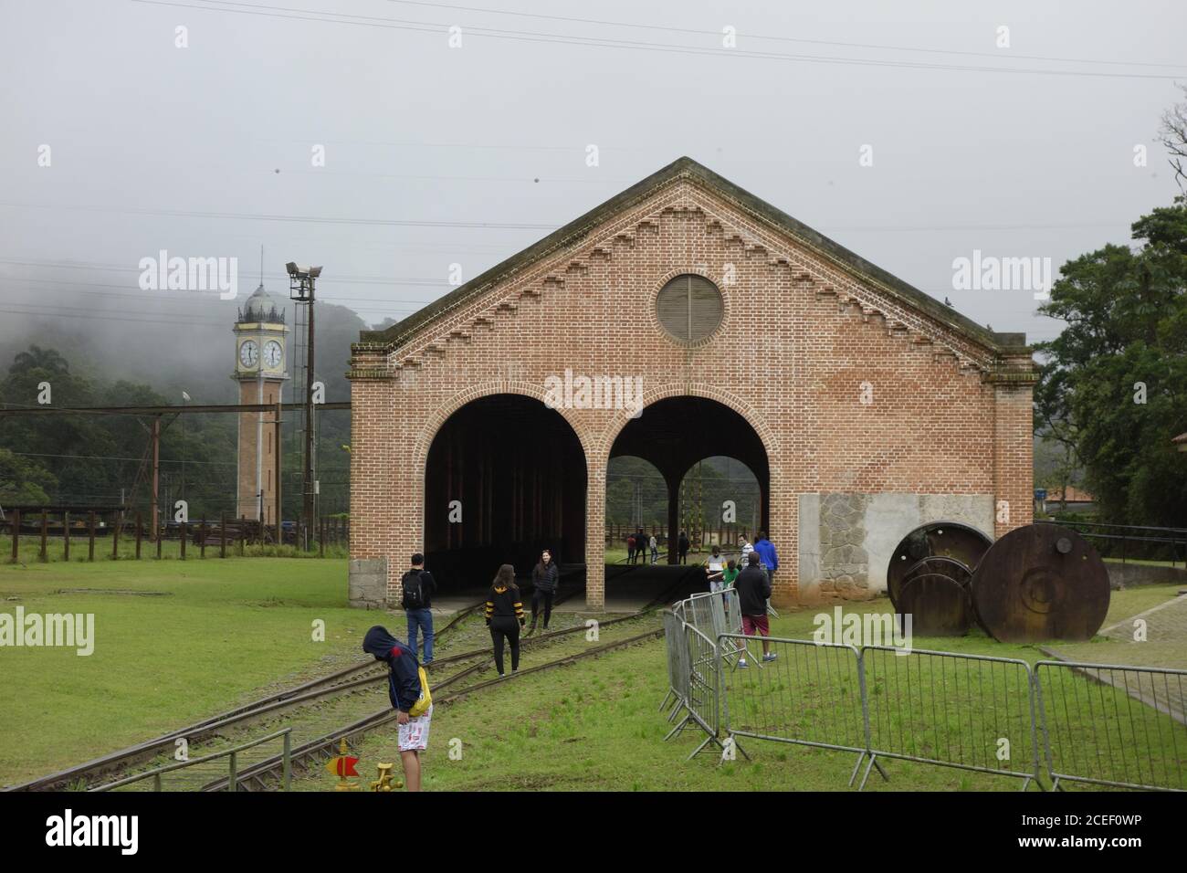 PARANAPIACABA, BRAZIL - Aug 01, 2020: historic village of Paranapiacaba ...