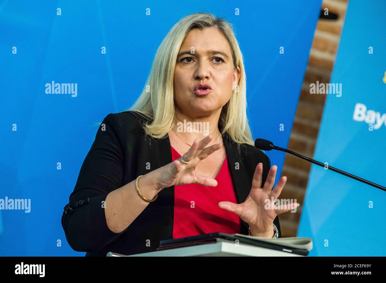 Huml Munich, Bavaria, Germany. 1st Sep, 2020. Bavarian Gesundheitsministerin ...
