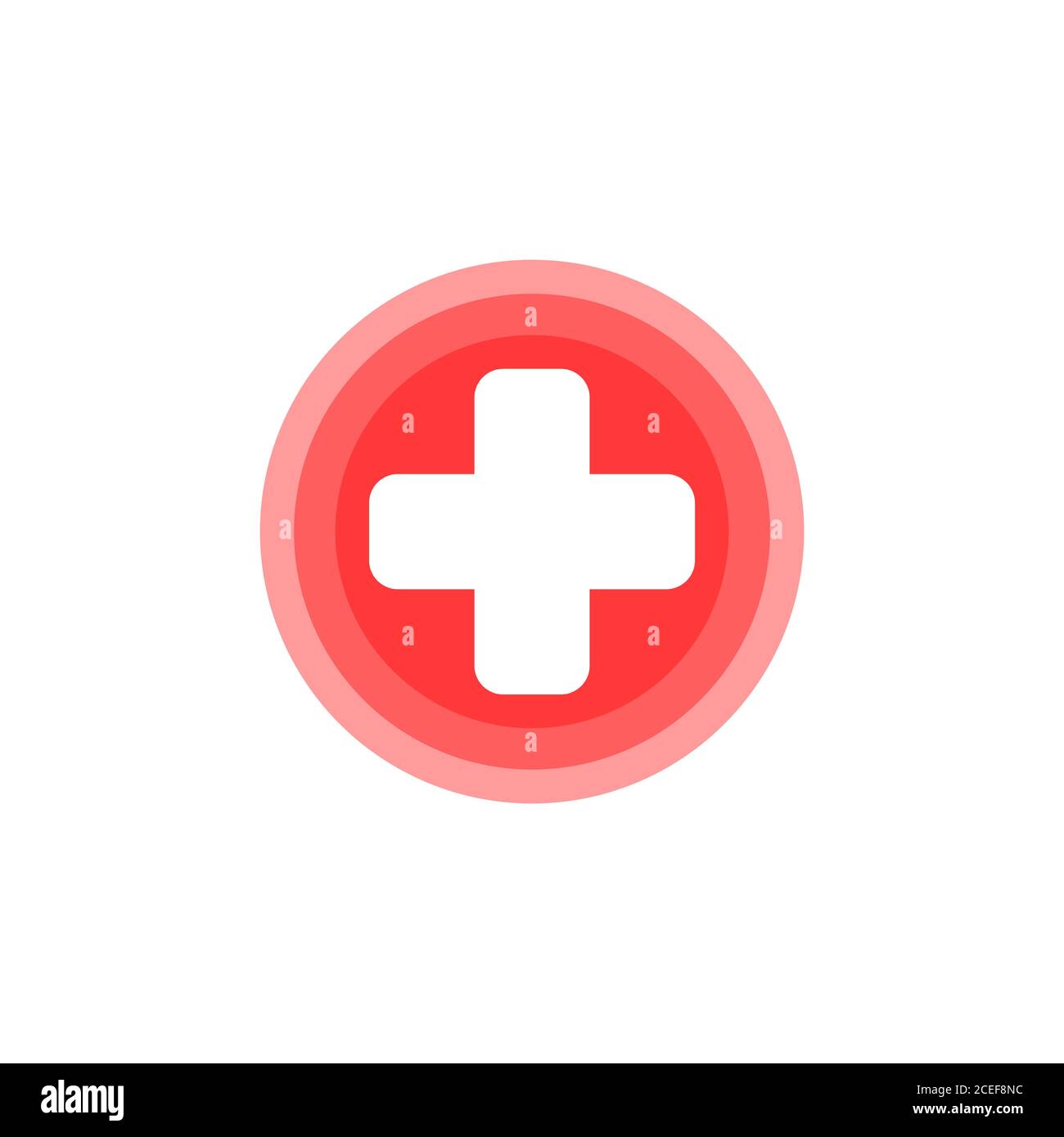 Doctor plus illustration vector design for medical and health caare clinic and pharmacy symbols Stock Vector