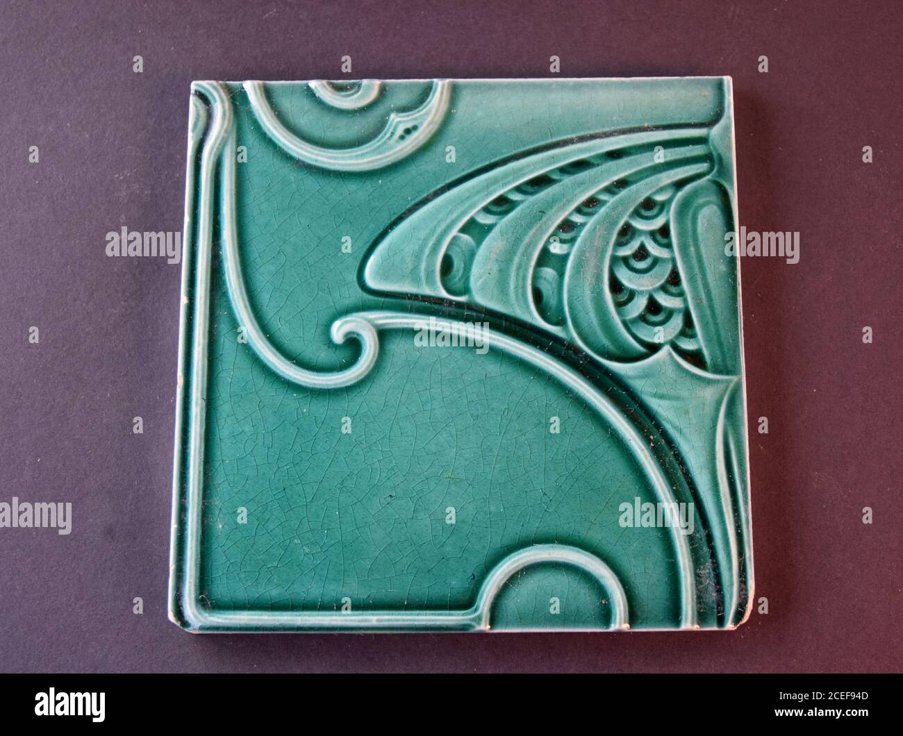 decorative ceramic tile Stock Photo