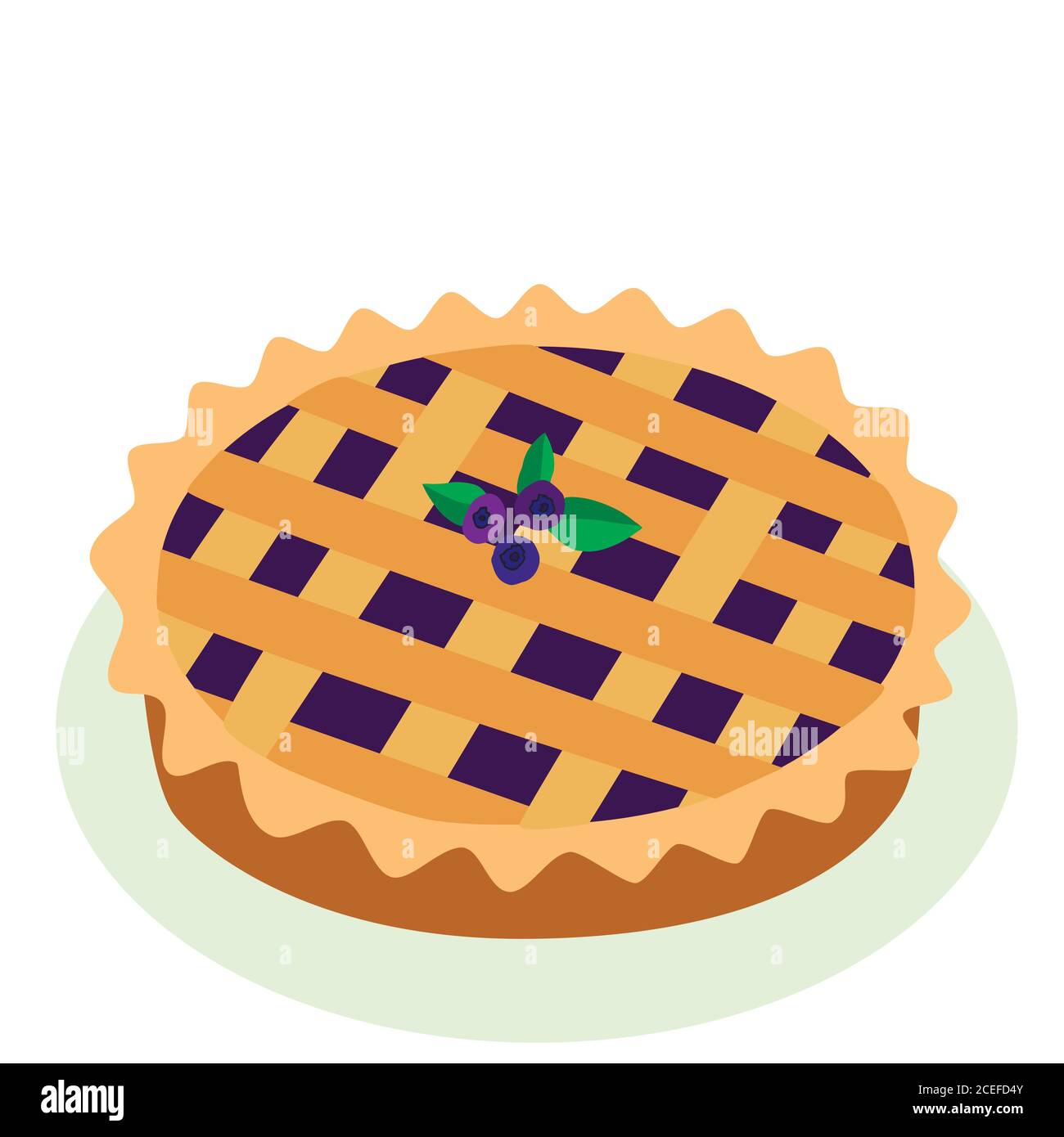 Pie cartoon hi-res stock photography and images - Alamy
