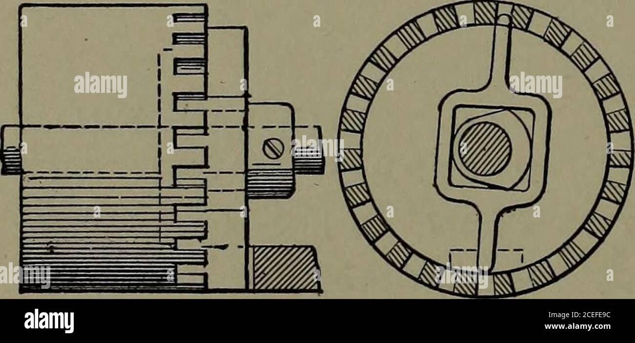 Rotary movements outlet