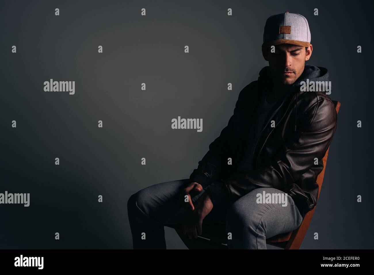 Attractive caucasian young man hi-res stock photography and images - Alamy