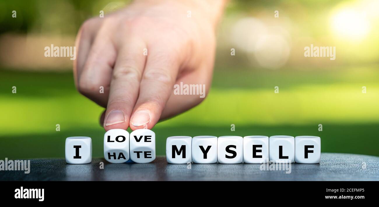 I hate myself hi-res stock photography and images - Alamy