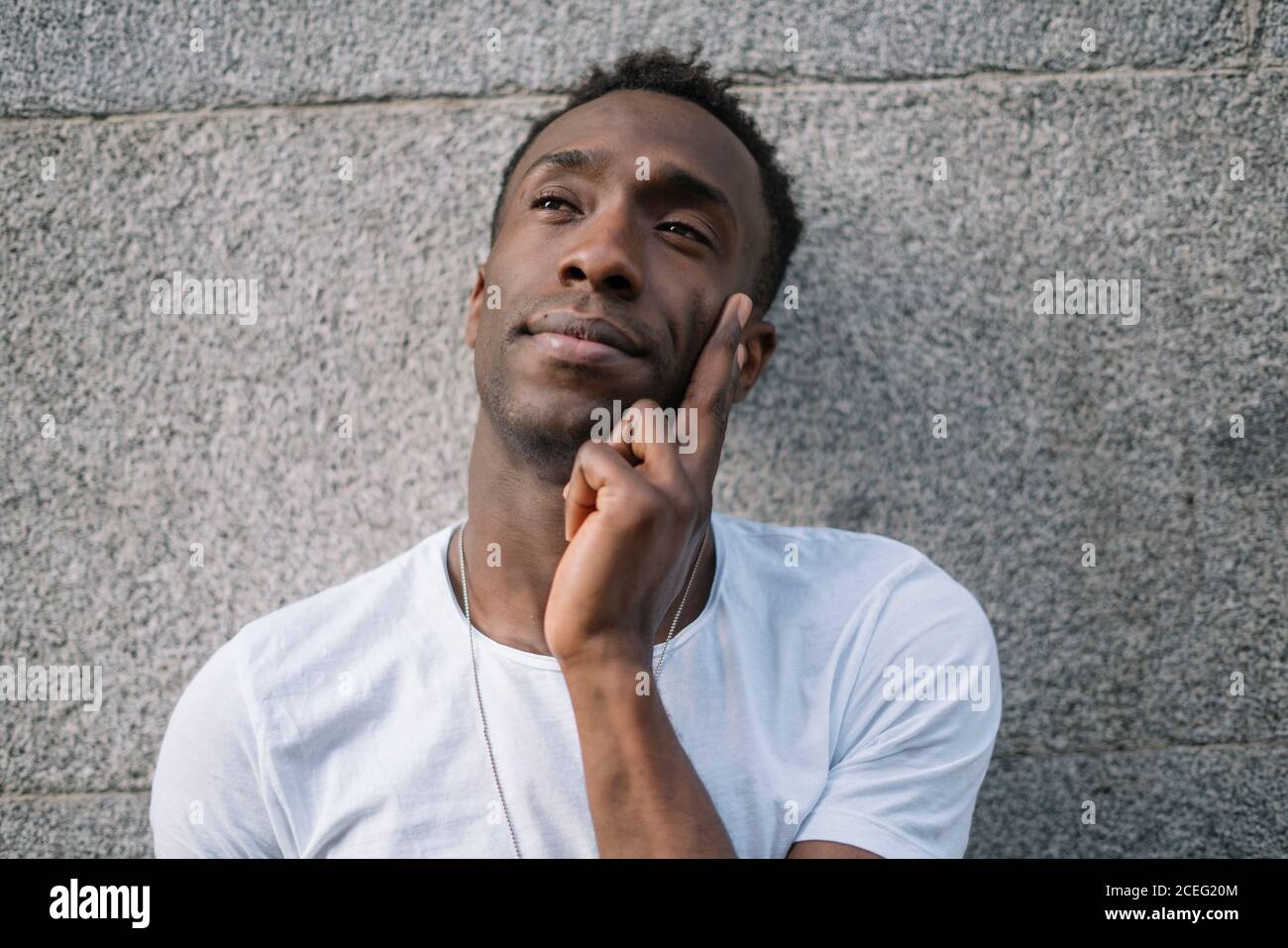 African guy posing in hi-res stock photography and images - Alamy