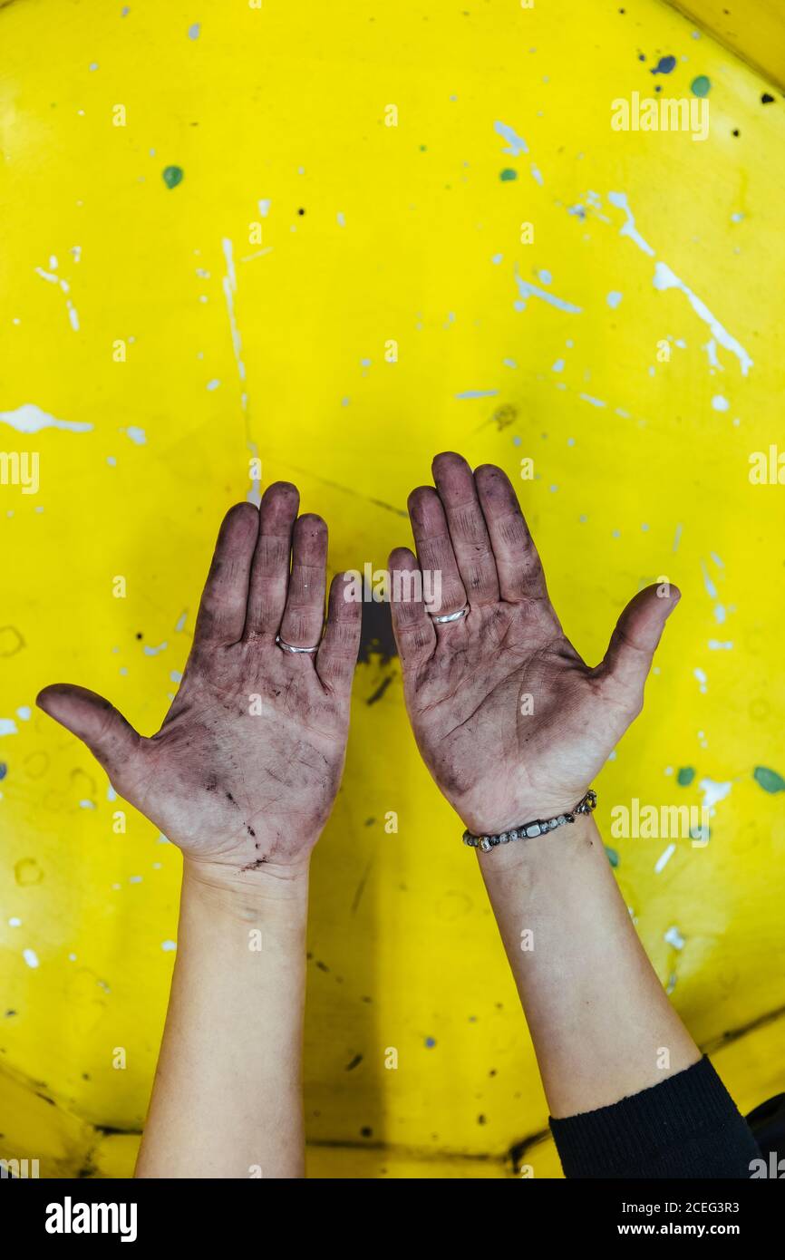 Greasy hands hires stock photography and images Alamy