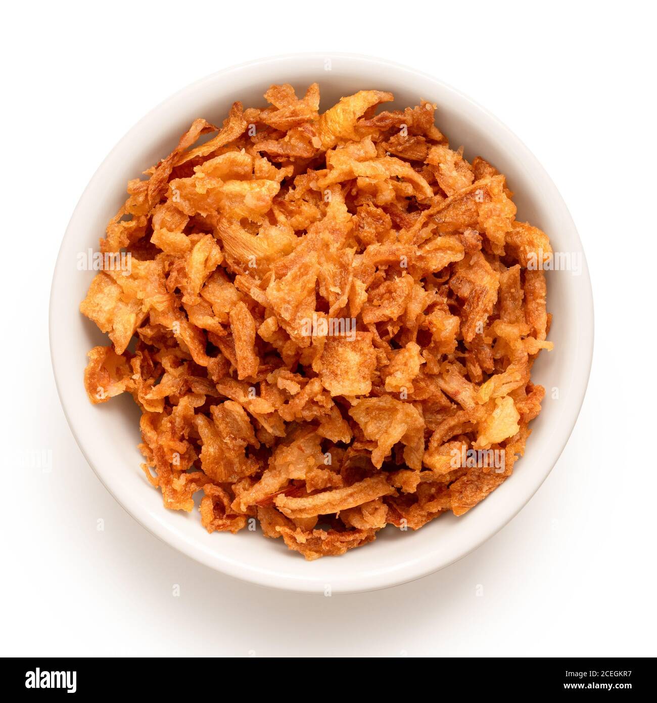 Sprinkling of fried onions hi-res stock photography and images - Alamy