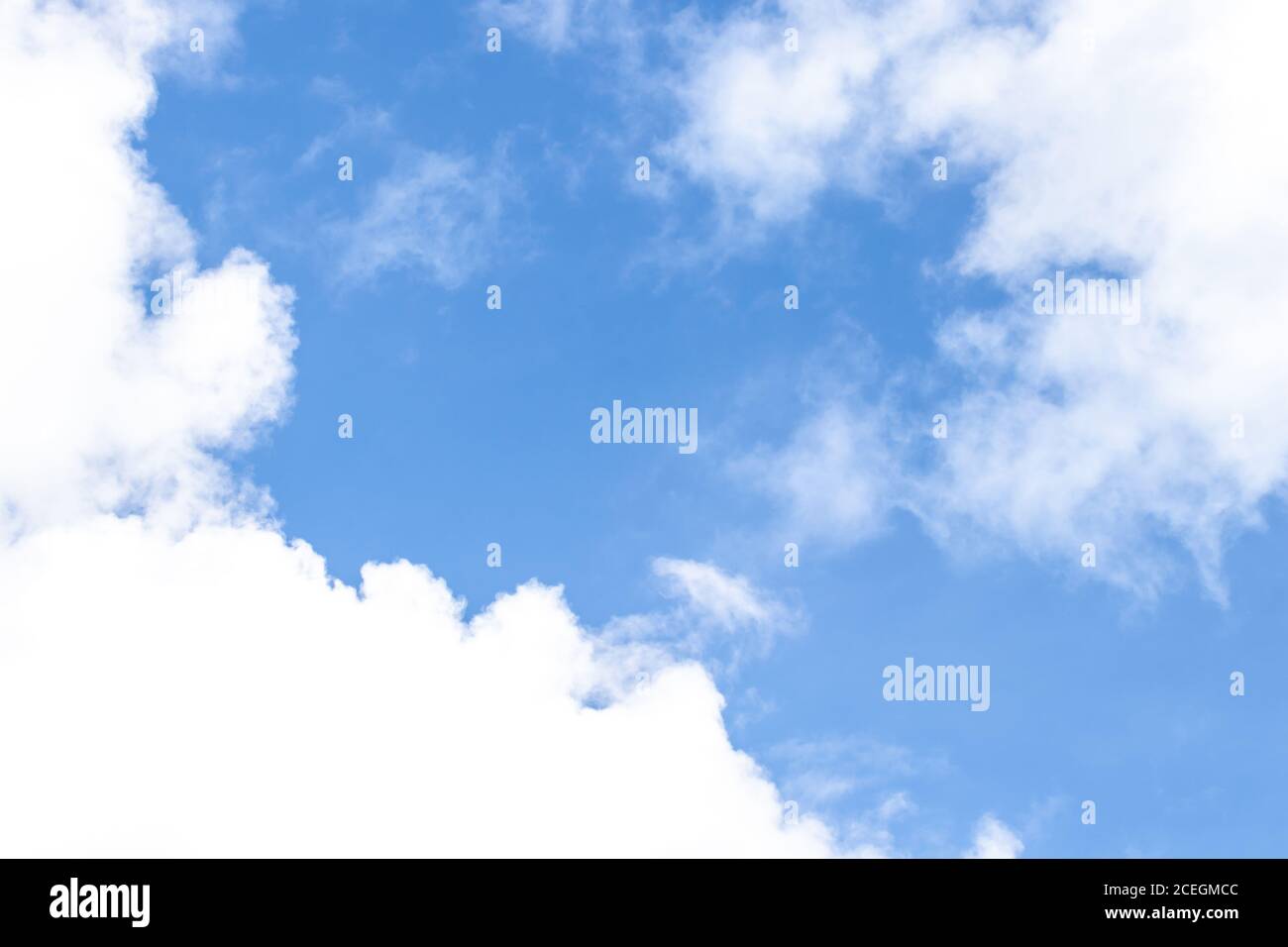 Beautiful blue sky with cloudy background and texture Stock Photo - Alamy