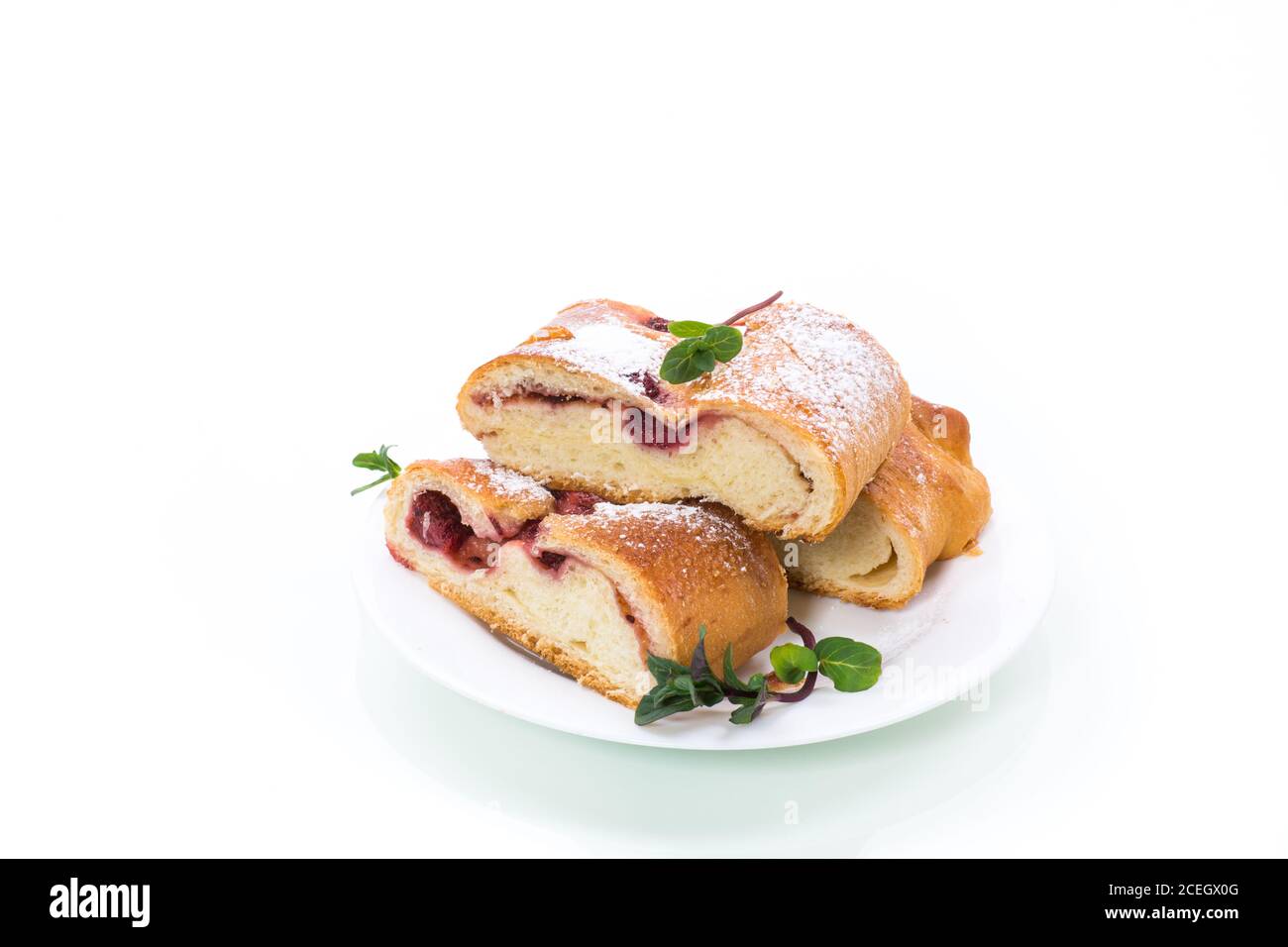 Yeast dough pies Cut Out Stock Images & Pictures - Alamy