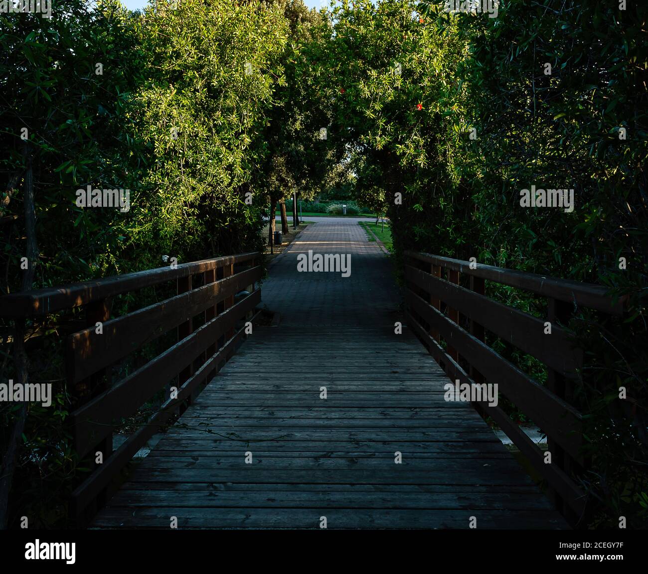 Light on a green bridge hi-res stock photography and images - Alamy