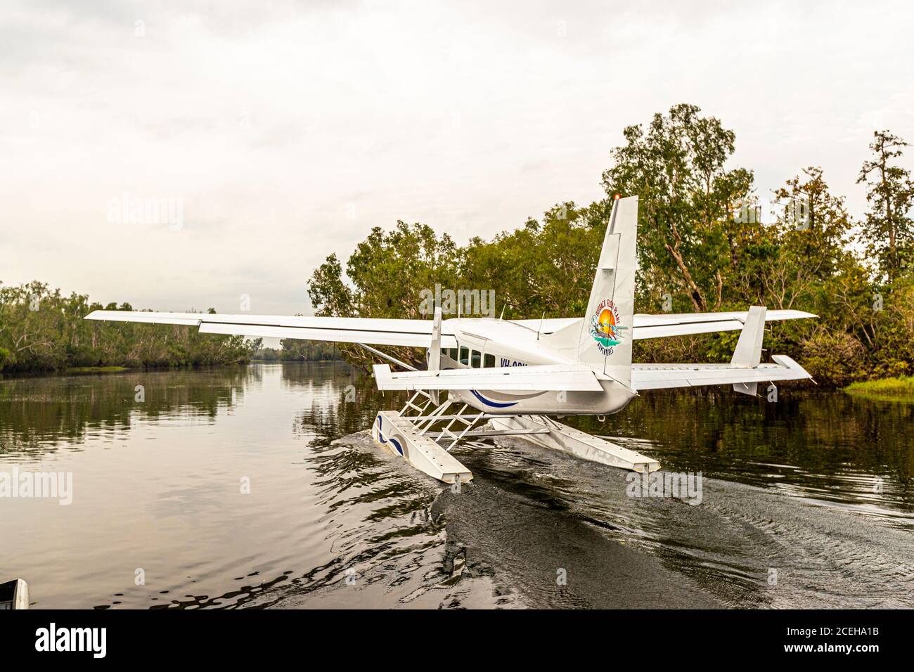 Outback Float Plane Adventures at the Top End of Australia Stock Photo