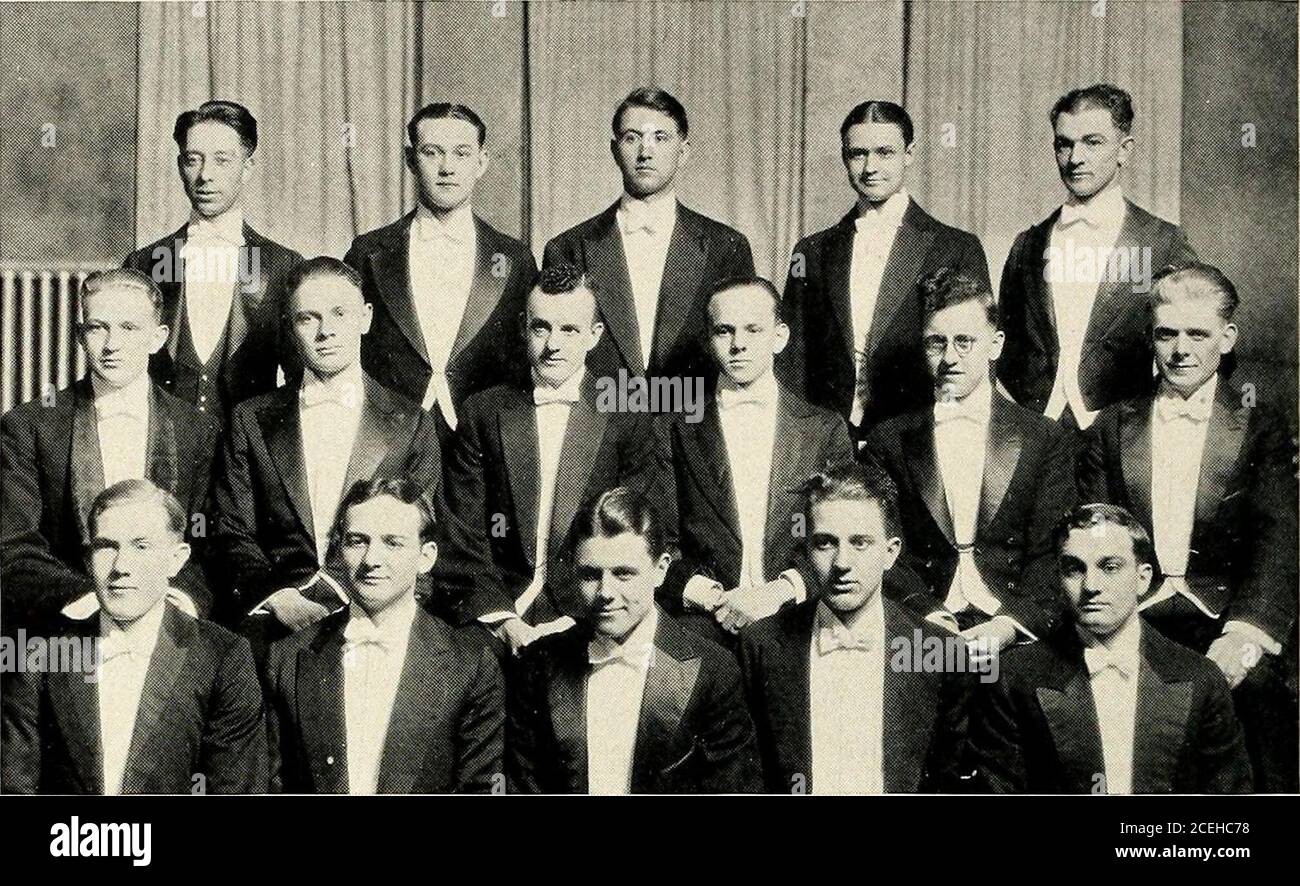 . Gem Yearbook. IIIIIIIIIIIIIIIIIIIIIIIIIIIIIIIIIIIIIIIIIIIIIHTTTTTTTlH. P 2^ TAYLOR UNIVERSITYMENS GLEE CLUB. H. Andre Schm dt Director Virginia Ruse Pianist First Tenors First Bass Second Tenor Second Bass Harold Seelig Gilbert Ayres Merrill Smith Kenneth McGuffin Freeman Aschliman Walter Rose Chase Ullom Wallace Teed Harlowe Evans George Kinney William McNeil George Graber C. J. Jennings Ray Stansbury Hollice Lindsev Ernest Albright Wyatt Smith The Mens Glee Club is a new organization at Taylor, but it has come to stay.Like all new organizations it requires much patience and labor to place Stock Photo