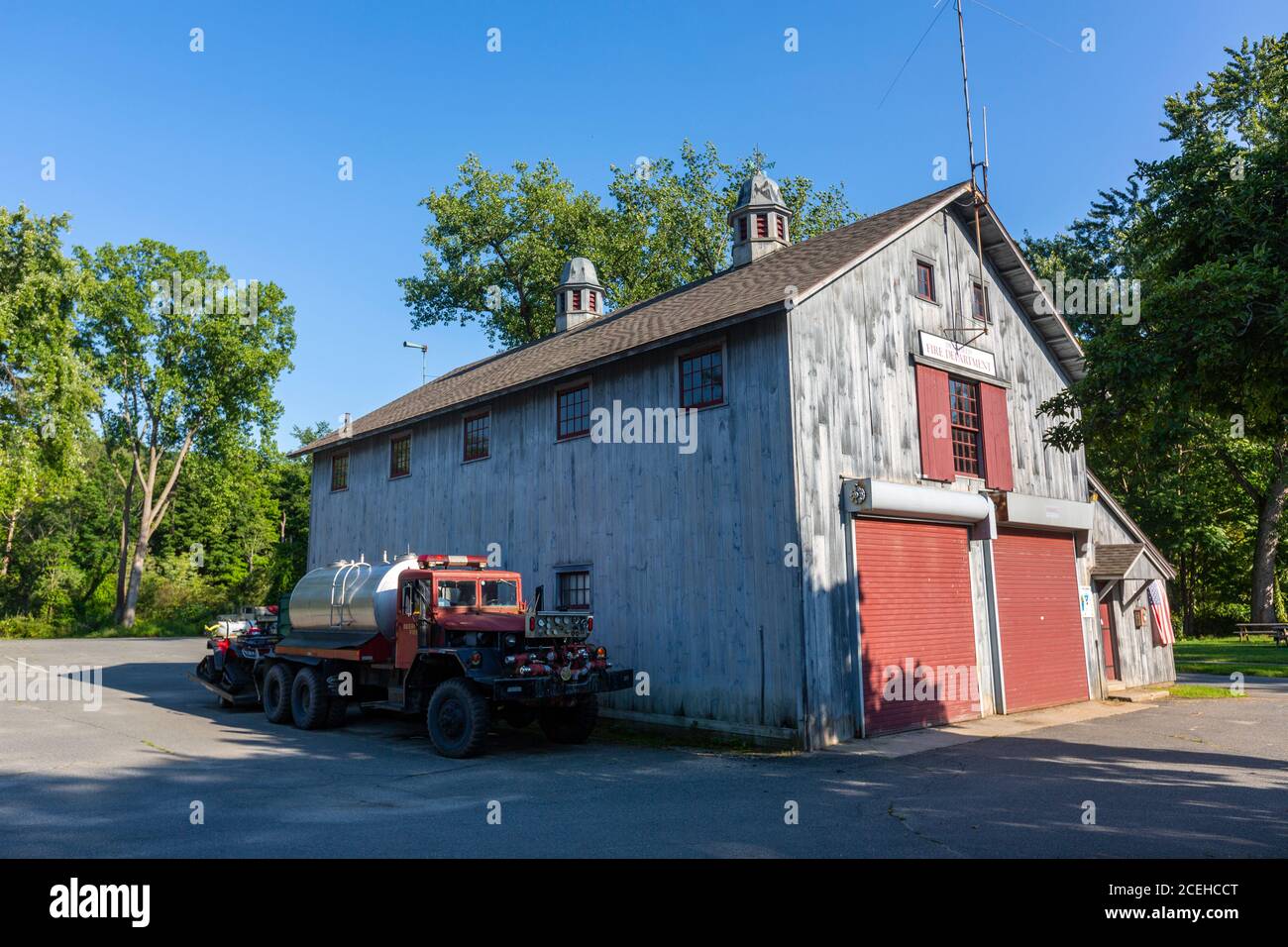 Fire department, fire station, Historic Deerfield, Deerfield