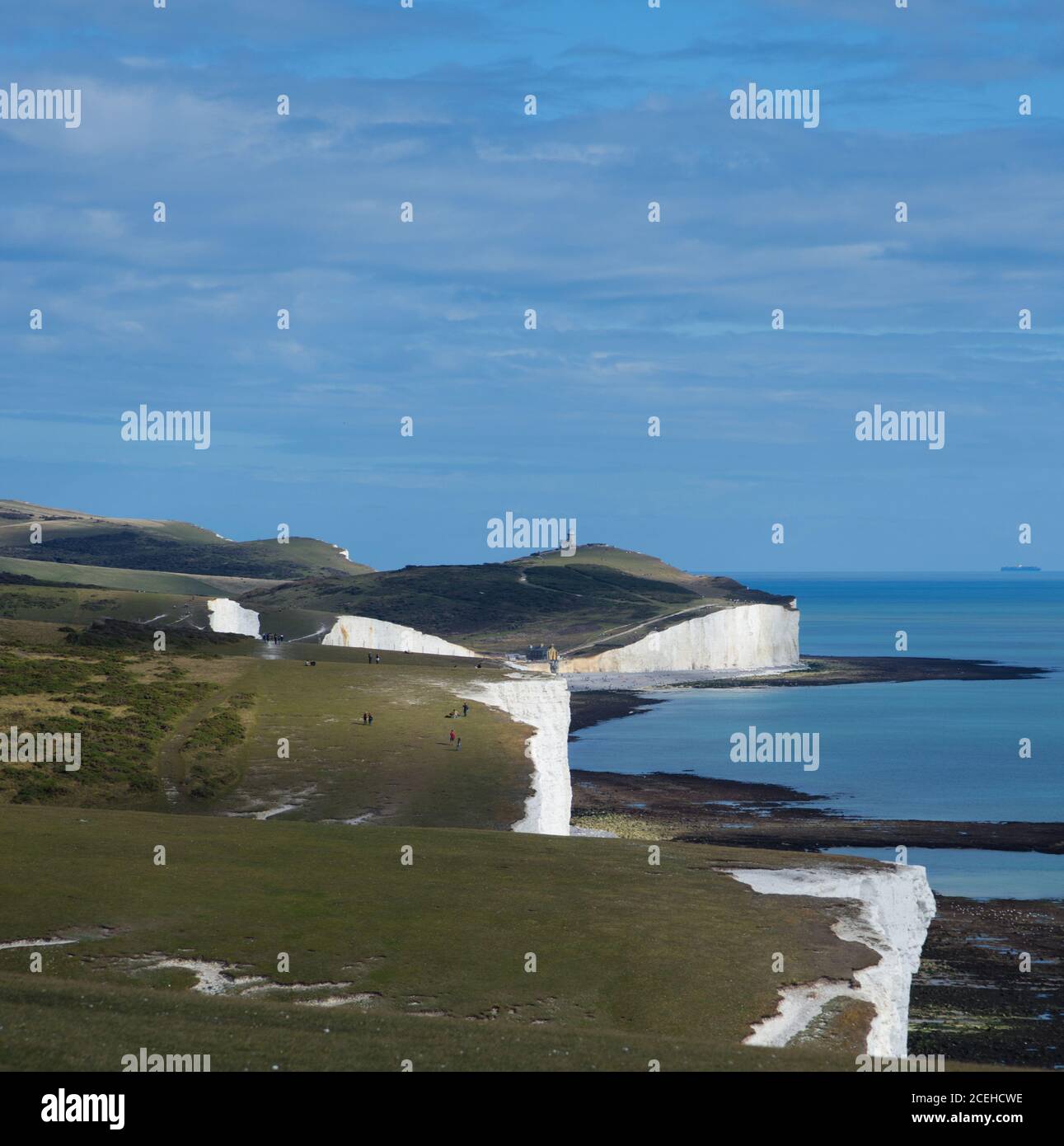 cuckmere haven and surrounding area Stock Photo Alamy