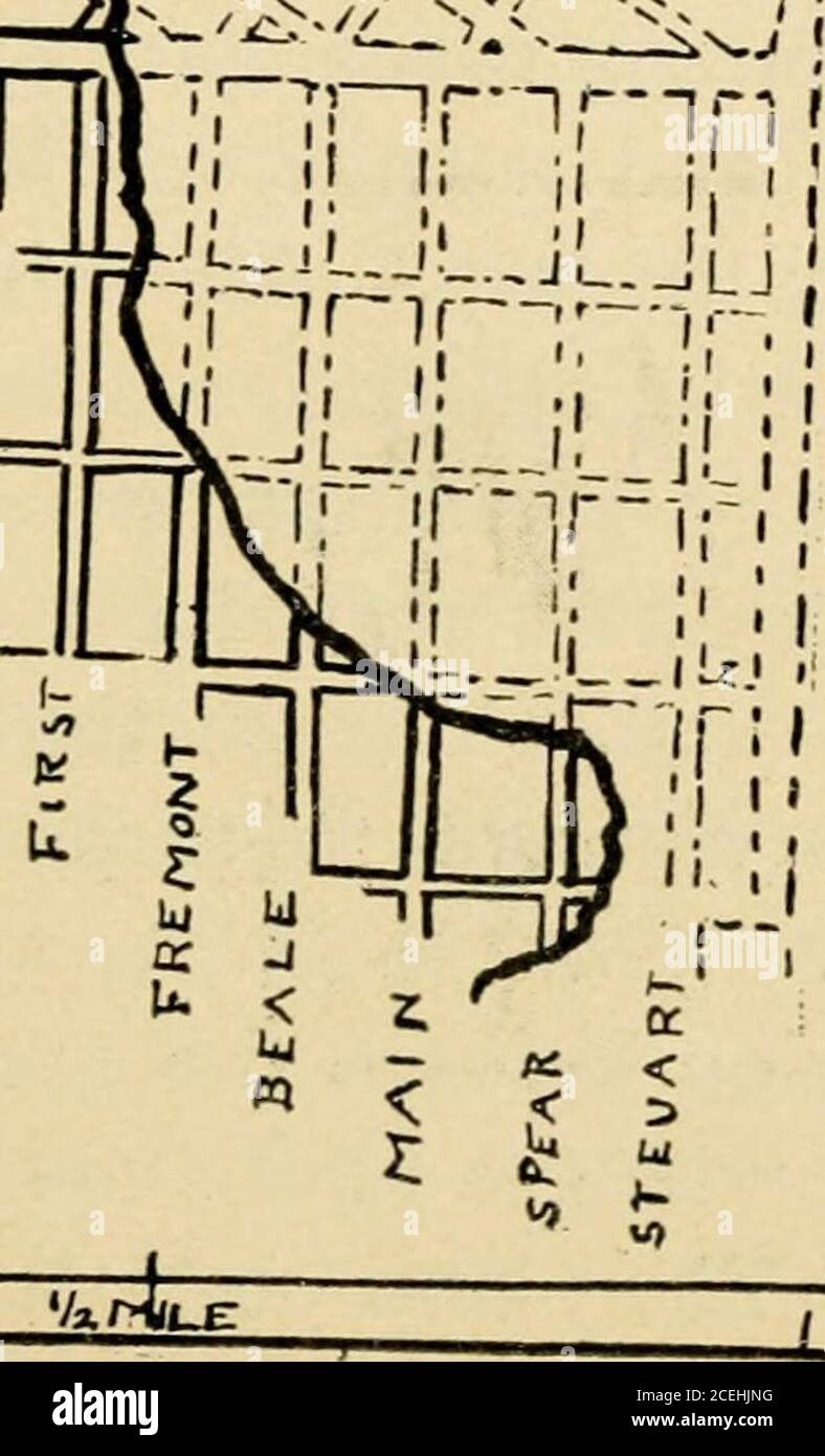 A History Of The Earthquake And Fire In San Francisco An Account Of The Disaster Of April 18 1906 And Its Immediate Results 4 O Ml E Map Showing San Francisco