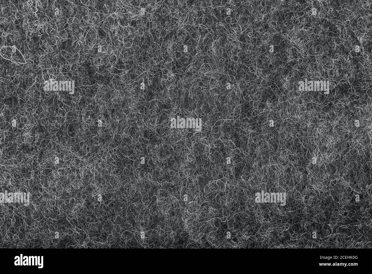 gray felt fabric texture as background. melange fuzzy woolen cloth ...
