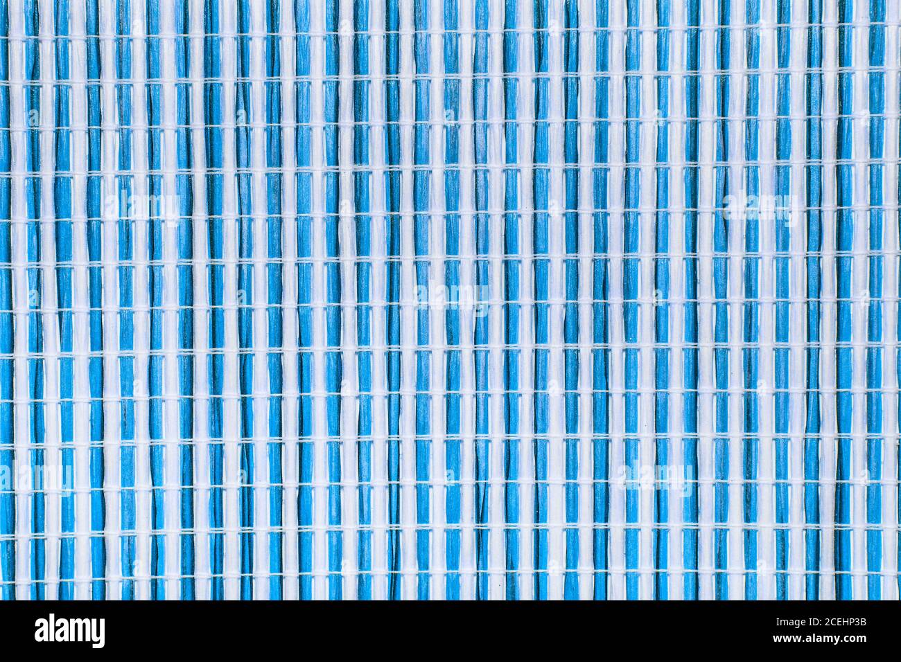 Blue Paper mat texture background can use for vertical curtain Stock Photo