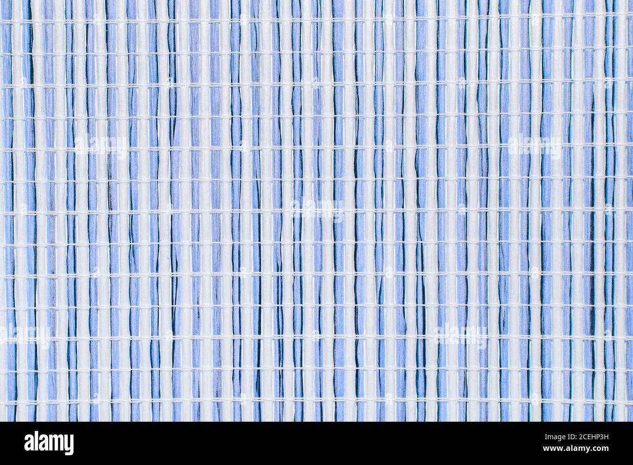 Blue Paper mat texture background can use for vertical curtain Stock Photo