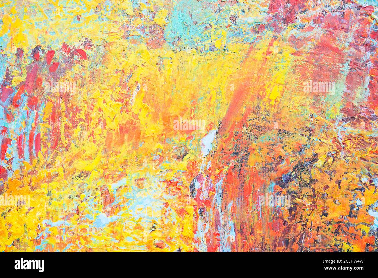 Abstract oil painting background. Oil on canvas. Hand drawn oil painting.  Color texture. Brushstrokes of paint. Modern art. Contemporary art. Colorful  Stock Photo - Alamy