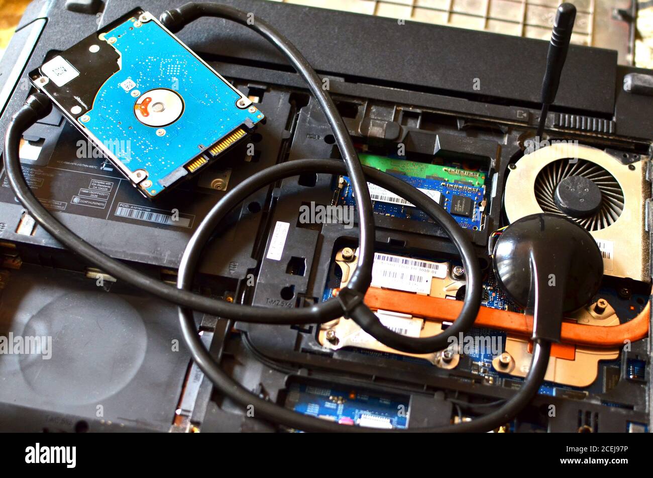 Repair of electronic systems and laptop components. Diagnostics of the