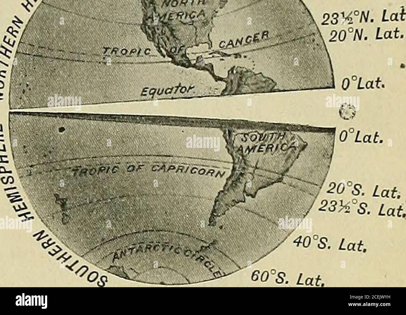 A Complete Geography Cesupon A Globe Are Located In Much This Manner For Example The Equator Which Extends Around The Earth Midway Between Thepoles Corresponds To The Dividing Street Running East And